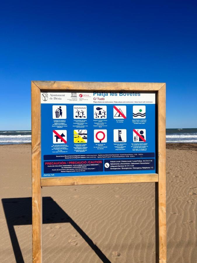 Piso Los Angeles - 1Ra Linea De Playa Dénia Exterior foto